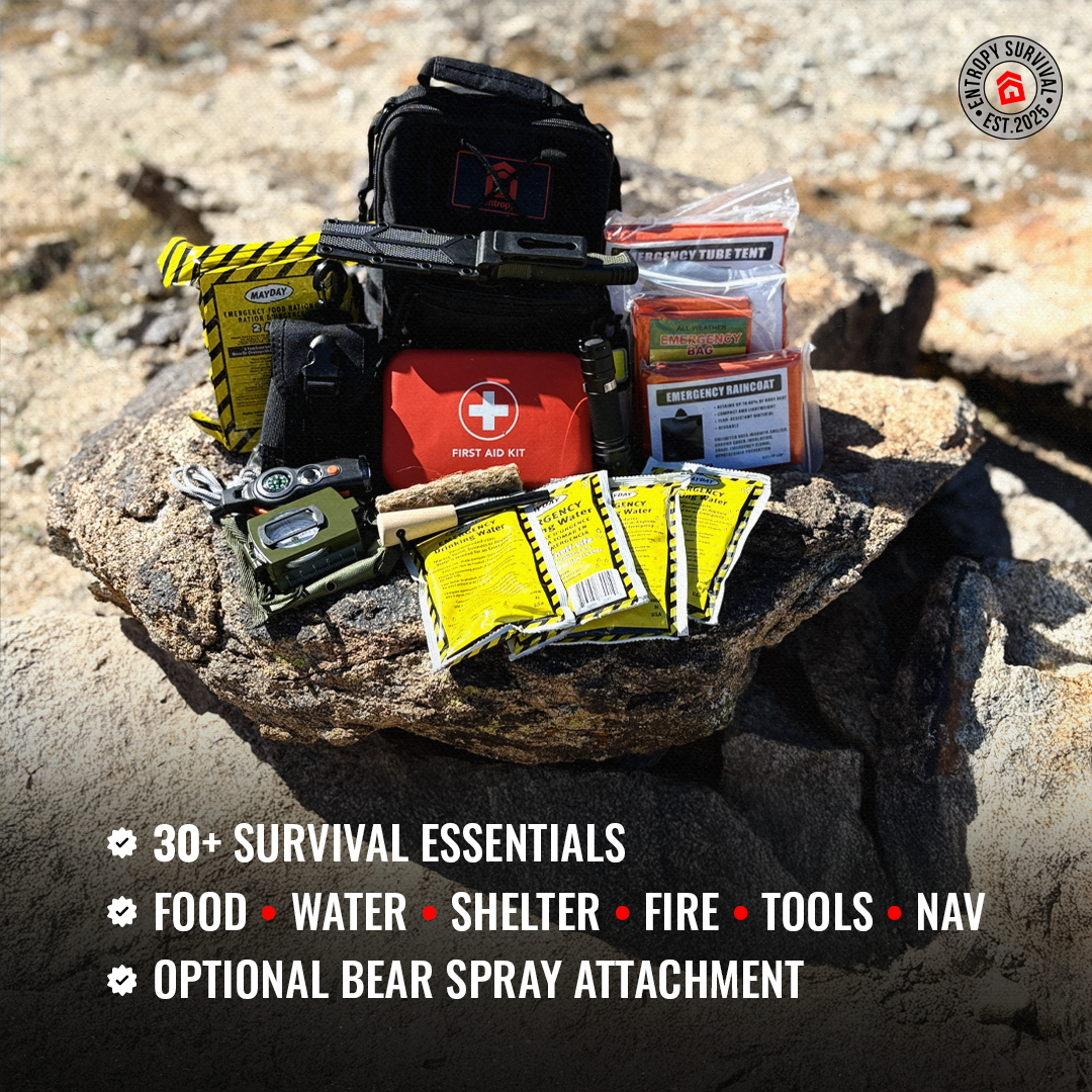 Safe Trail Survive All Emergency Survival Go Bag