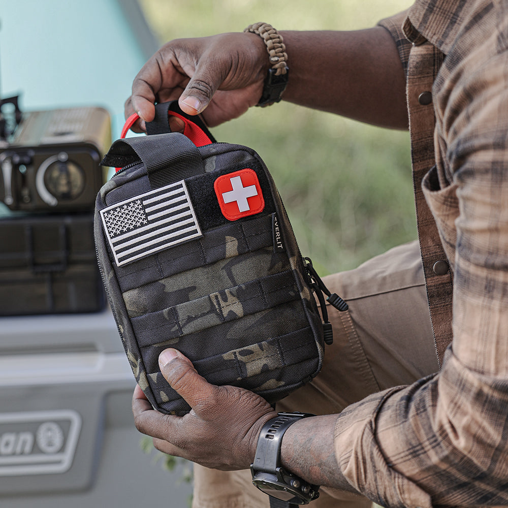 Everlit 250-Piece Survival First Aid Kit with MOLLE Pouch