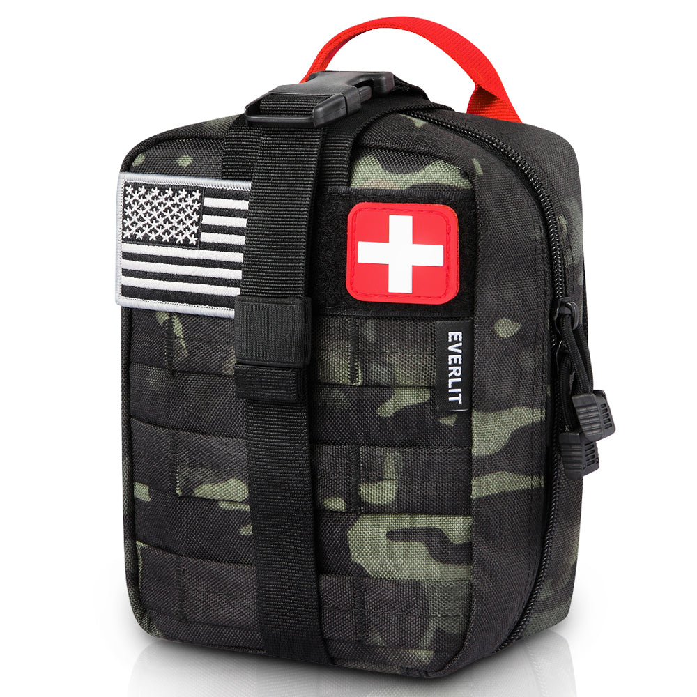 Everlit 250-Piece Survival First Aid Kit with MOLLE Pouch
