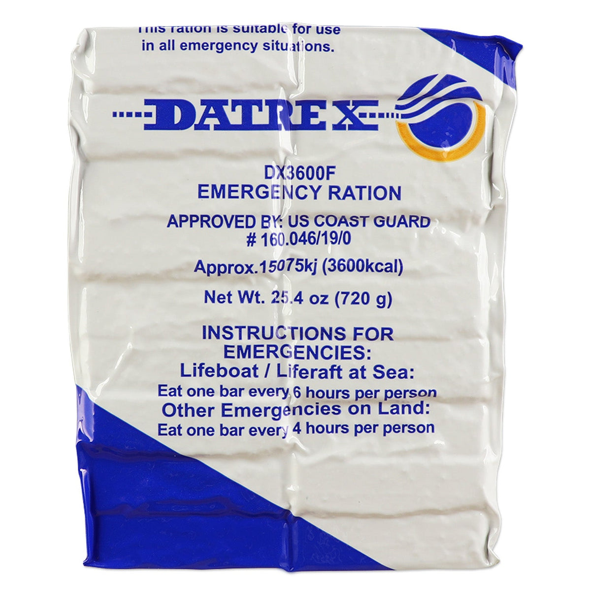 Datrex 3600-Calorie Emergency Food Ration – 18 Bars