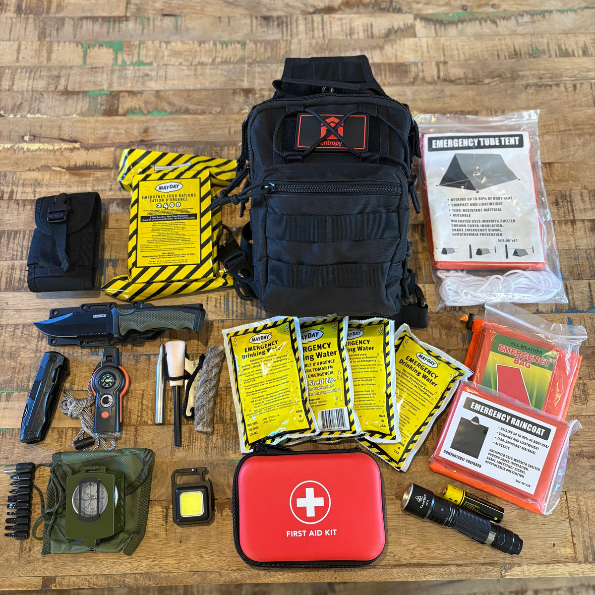 Safe Trail Survive All Emergency Survival Go Bag