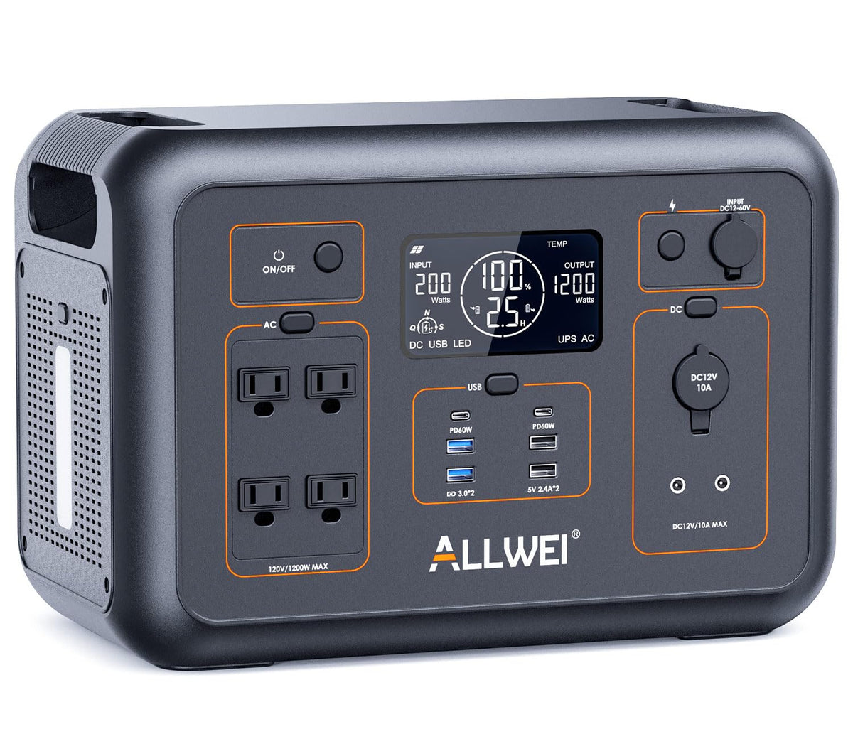 ALLWEI Portable Power Stations & Solar Panel Bundles