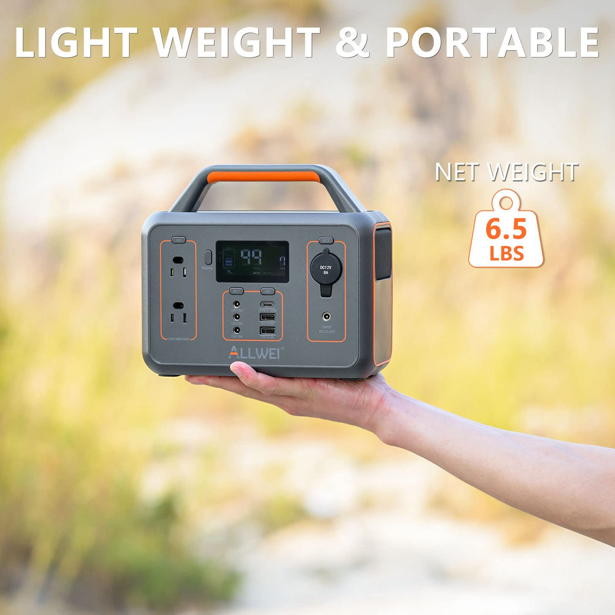ALLWEI Portable Power Stations & Solar Panel Bundles