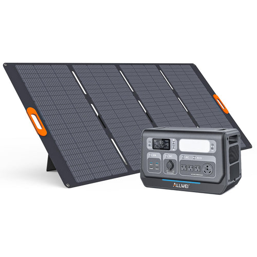 ALLWEI Portable Power Stations & Solar Panel Bundles