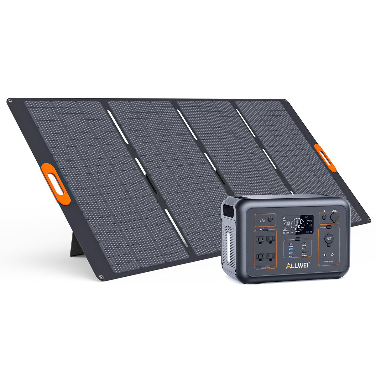 ALLWEI Portable Power Stations & Solar Panel Bundles