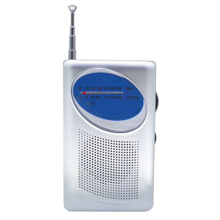 Quake Kits Portable AM/FM Battery-Powered Emergency Radio